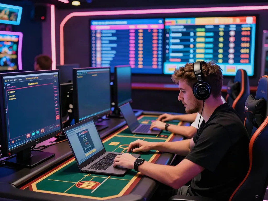 Exciting gaming moment at a casino not on gamestop with live dealer interactions.